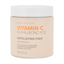 Vitamin C & Hyaluronic Acid Exfoliating Pads, 90 Pieces - Anko