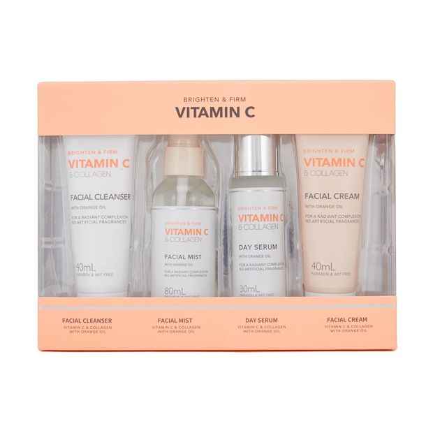 Vitamin C Skincare Set for Brighter, Firmer Skin