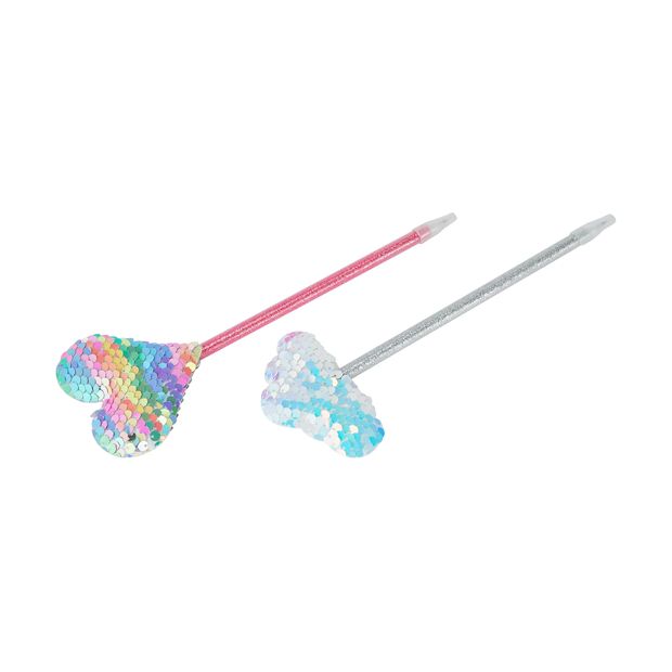 Sequin & Sparkle Pen, Assorted - Anko