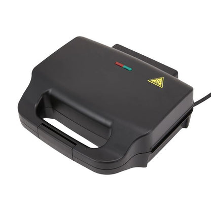 2 Slice Deep Sandwich Maker, Black - Anko