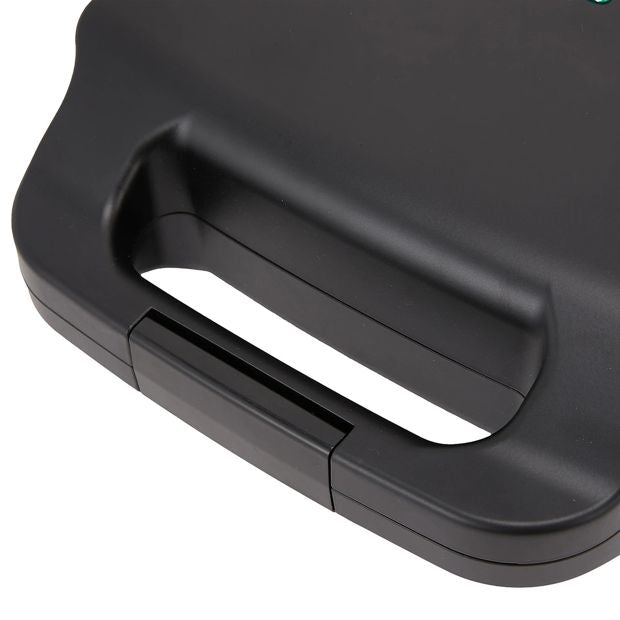 2 Slice Deep Sandwich Maker, Black - Anko