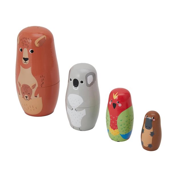 Nesting Animals, 4 Pack - Anko