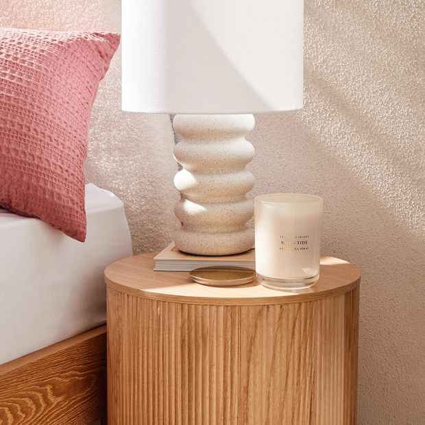 Ribbed Side Table - Anko