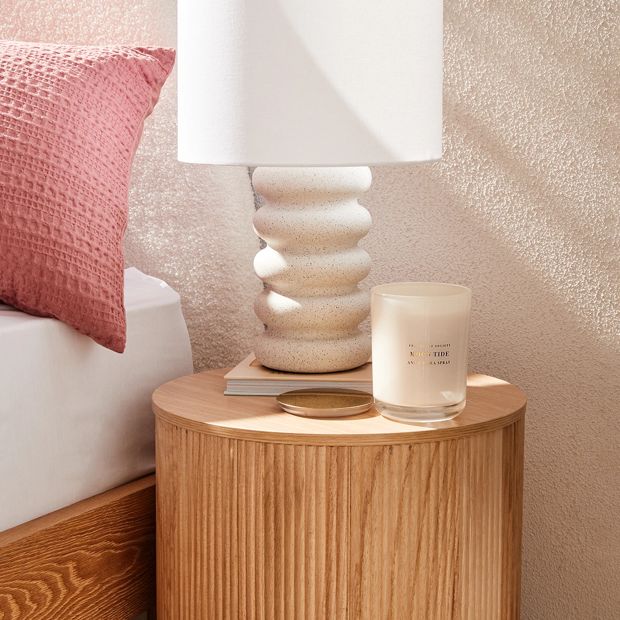 Ribbed Side Table - Anko