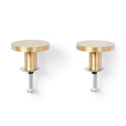 Brass Handles, 2 Pack - Anko