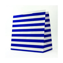 Connections from Hallmark Extra Large Gift Bag - Blue & White Stripes