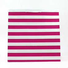 Connections from Hallmark Extra Large Gift Bag - Pink & White Stripes