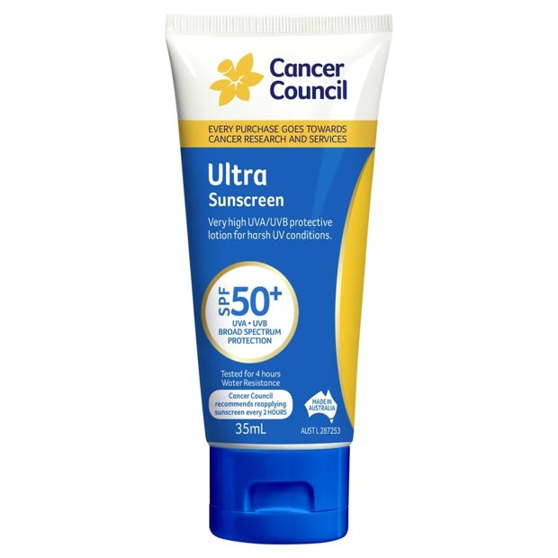 Cancer Council Ultra Sunscreen 4Hr Water-Resistant SPF 50+