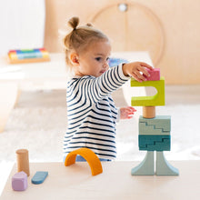 Grimm's Building World Cloud Play Wooden Toys Baby Toddler Toys Gifting Idea for 12m+