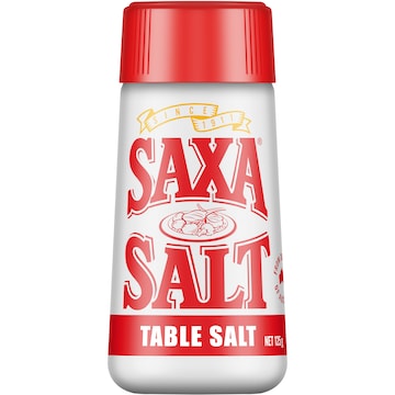 Saxa Table Salt Picnic Pack 125g