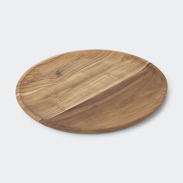 Acacia Round Serving Tray - Anko