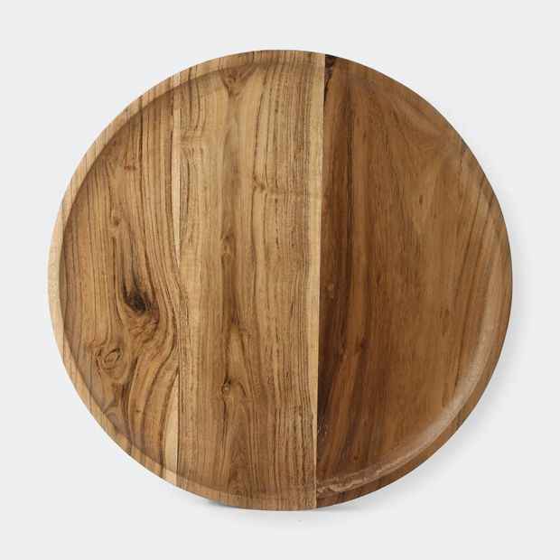 Acacia Round Serving Tray - Anko