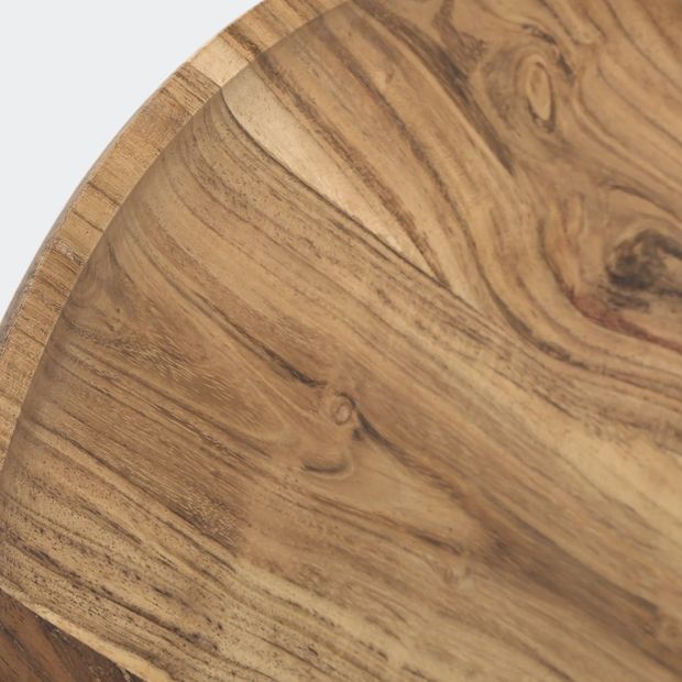 Acacia Round Serving Tray - Anko