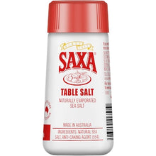 Saxa Table Salt Picnic Pack 125g