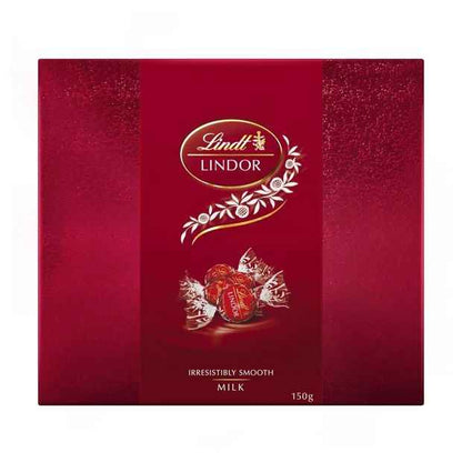 Lindt LINDOR Milk Chocolate Gift Box 150g