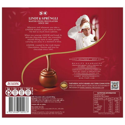Lindt LINDOR Milk Chocolate Gift Box 150g