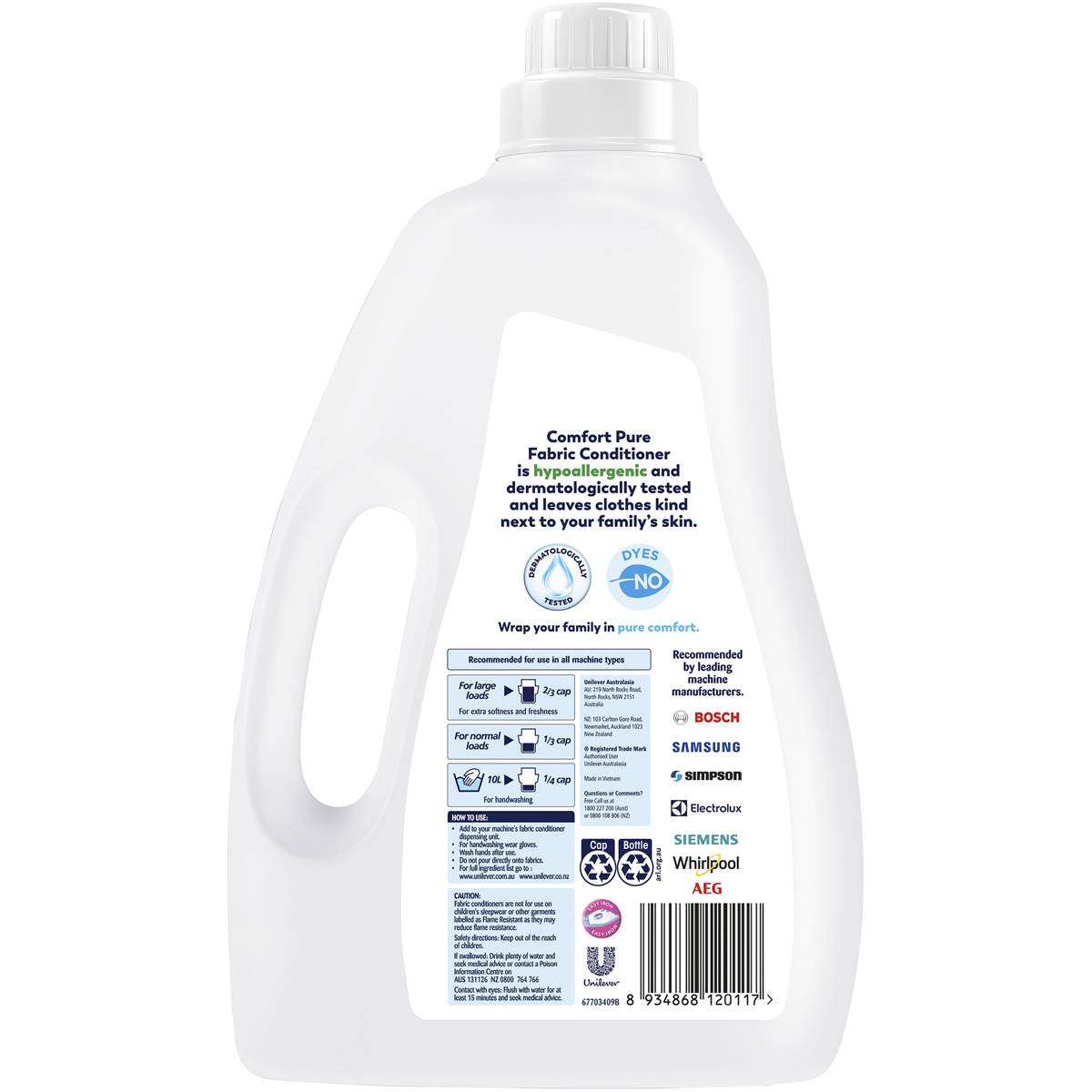 Comfort Fabric Conditioner Pure 2l