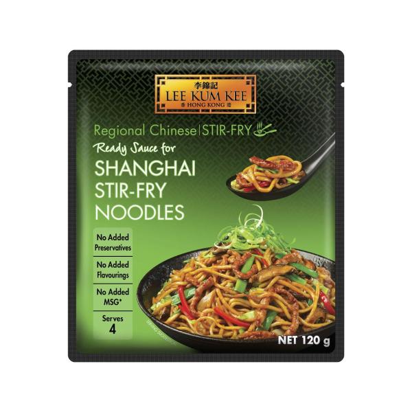 LEE KUM KEE READY SAUCE SHANGHAI STIR FRY NOODLES 120G