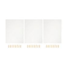 12in. x 16in. Deep Edge Stretched Canvas, 3 pack - Anko