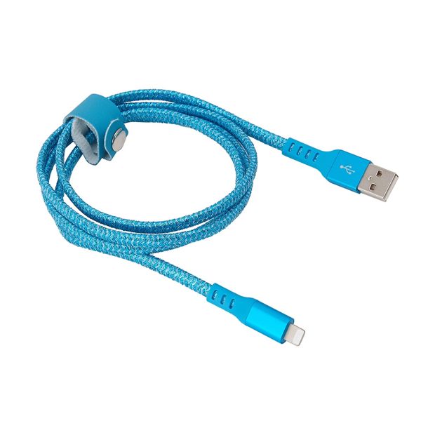 USB Lightning Metal Cable 1m - Anko