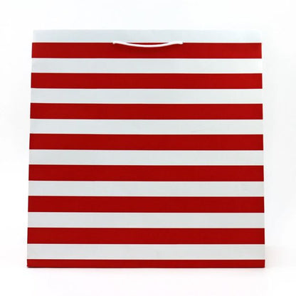 Connections from Hallmark Extra-Large Gift Bag - Red & White Stripes
