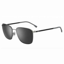 Men's Rounded-Square Sunglasses with Polarised Lenses