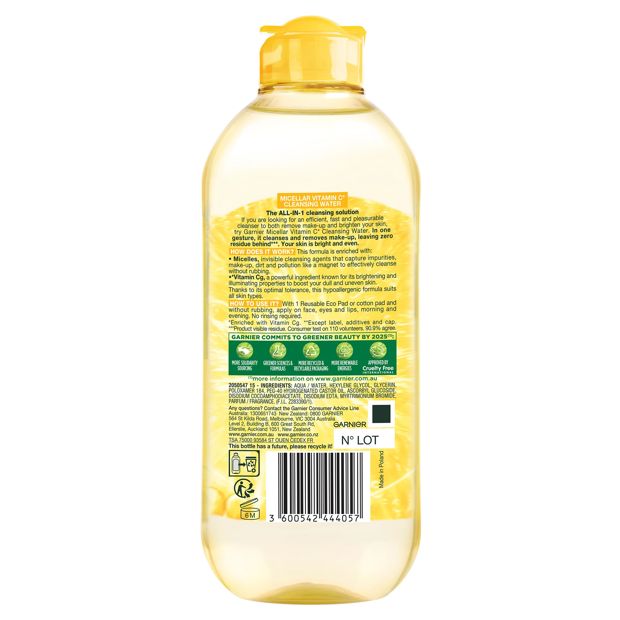 SkinActive Micellar Vitamin C Cleansing Water - Garnier