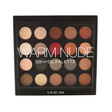 20 Piece Eyeshadow Palette, Warm Nude - BYS
