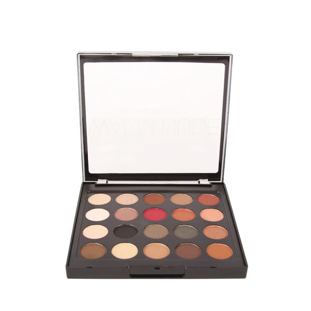 20 Piece Eyeshadow Palette, Warm Nude - BYS