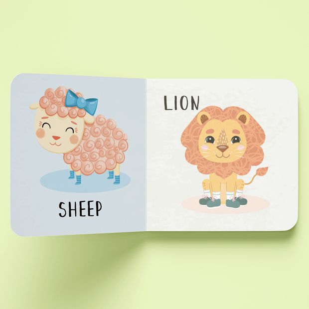 First Steps: Animals - Board Book