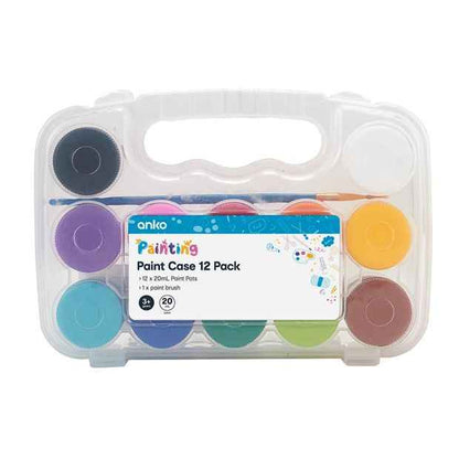 Paint Case, 12 Pack - Anko