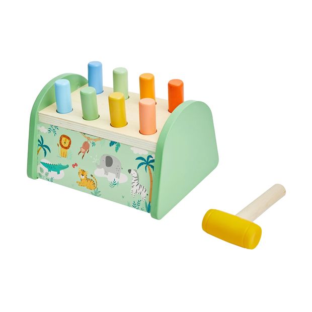 Wooden Jungle Pound Bench - Anko