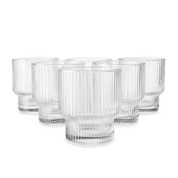 Linear Tumblers, Set of 6 - Anko