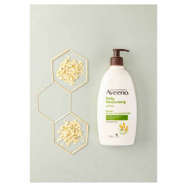 Aveeno Active Naturals Daily Moisturising Body Lotion 532ml - Soothing Oatmeal