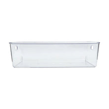 26L Smooth and Shiny Plastic Tub, Clear - Anko