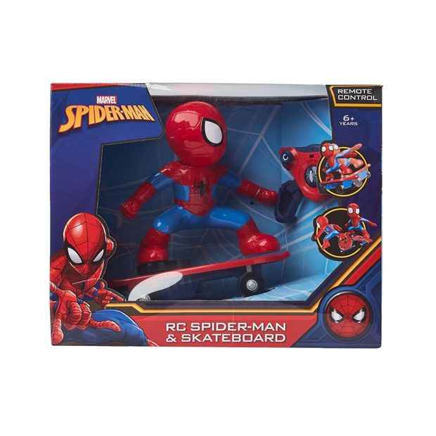 Marvel Remote Control Spider-Man and Skateboard