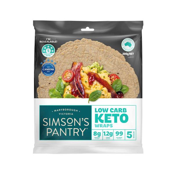 SIMSON'S PANTRY LOW CARB KETO 5PK