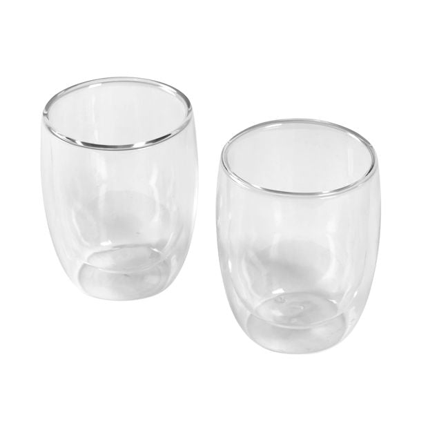 Double Wall Coffee Cups, 2 Pack - Anko