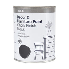 Decor & Furniture Paint, Black - Anko