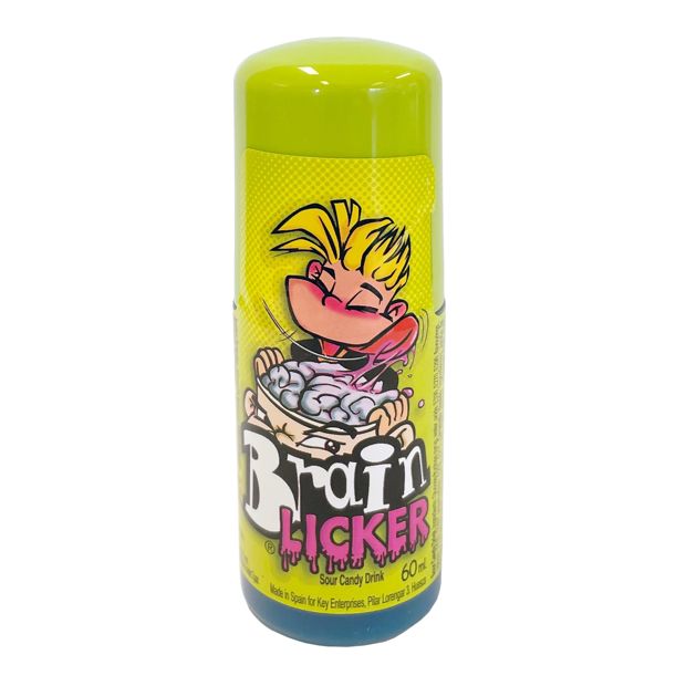 Blue Brain Licker Sour Candy Drink 60ml - Assorted