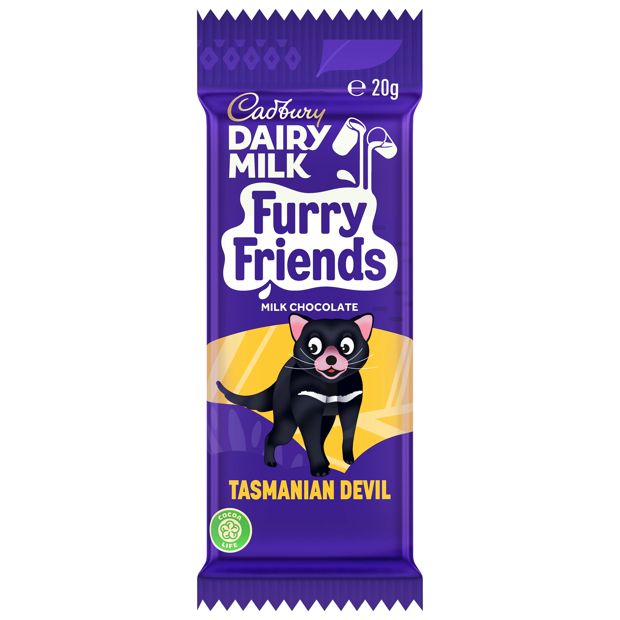 Cadbury Dairy Milk Furry Friends Milk Chocolate - 5 Pieces