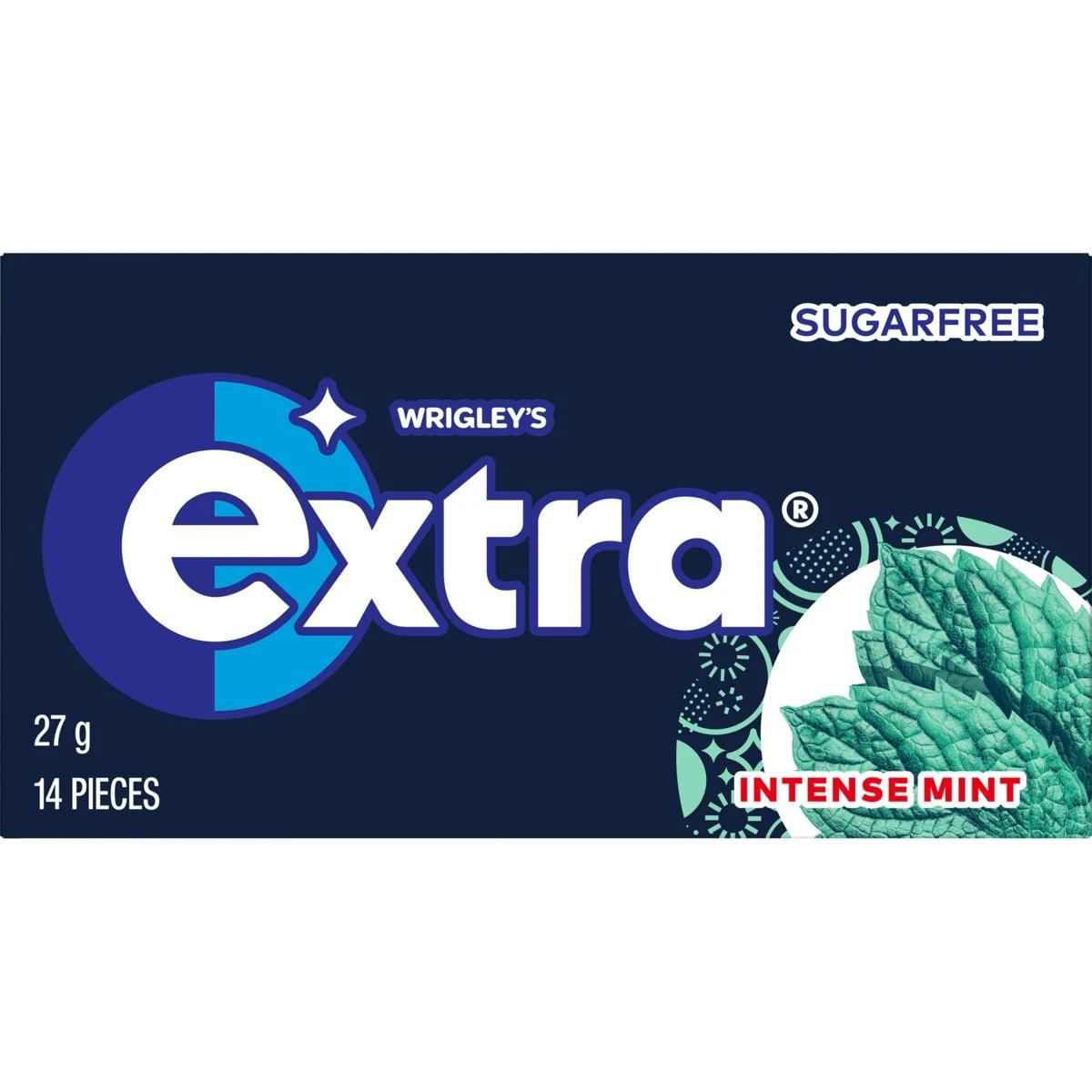 14 Piece Wrigley's Extra Intense Mint 27g