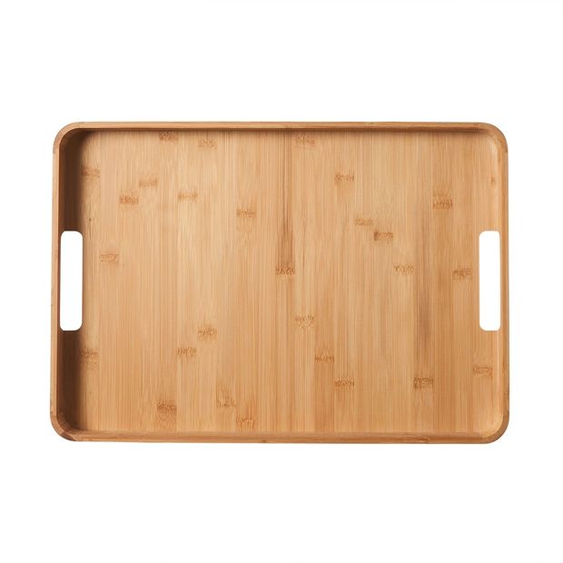 Bamboo Tray with Handles - Anko