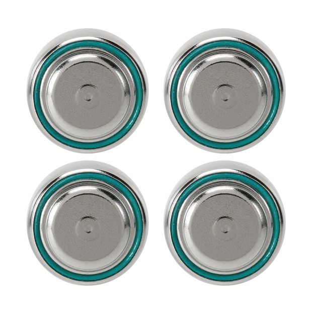 Button Cell Alkaline Batteries LR44, 4 Pack - Anko