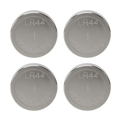 Button Cell Alkaline Batteries LR44, 4 Pack - Anko