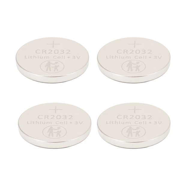 Button Cell Batteries CR2032, 4 Pack - Anko