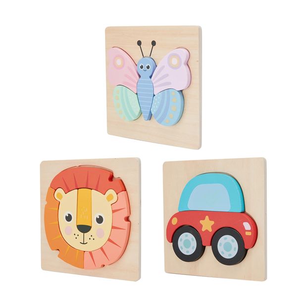 Small Block Puzzle, Assorted - Anko
