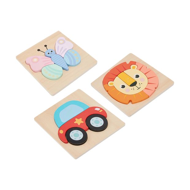Small Block Puzzle, Assorted - Anko
