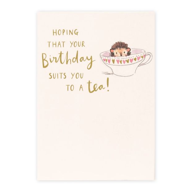 Creative Publishing by Hallmark Birthday Card - To A Tea
