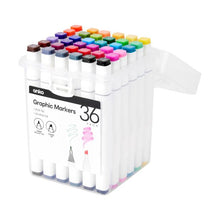 Graphic Markers, 36 Pack - Anko
